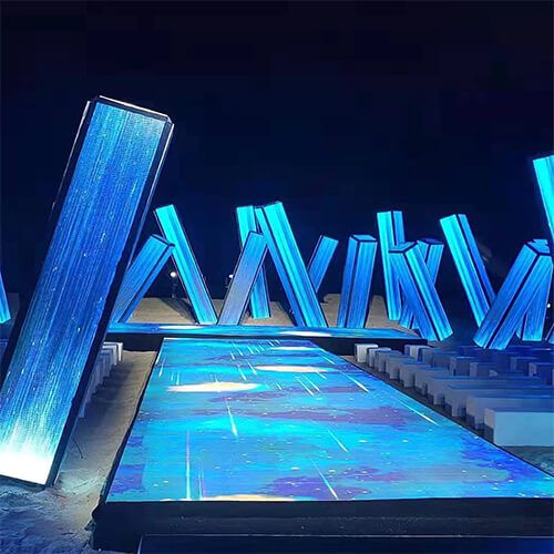Custom Led Series - Floor Tile Circ