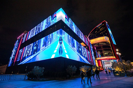 Two-Sided Outdoor LED Wall Display