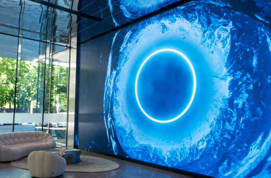 Indoor LED Video Wall With 3D Conte