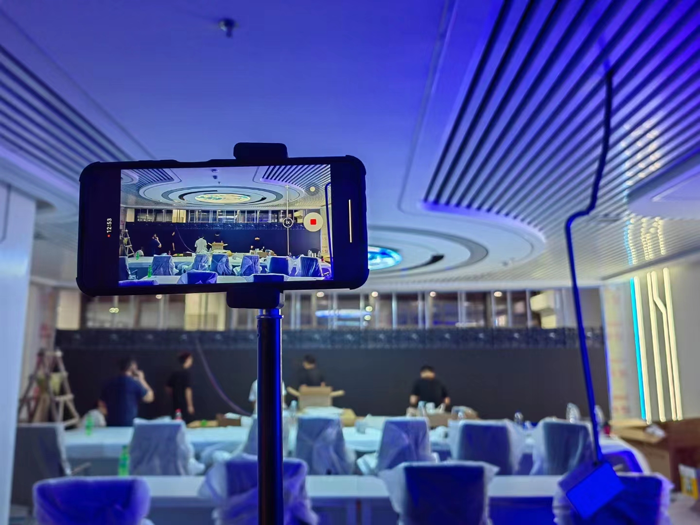 Indoor Curved 4K LED Display For Sh