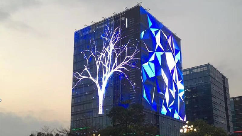 Transparent Mesh LED Display STC Series: A Revolutionary Display Solution from Milestrong