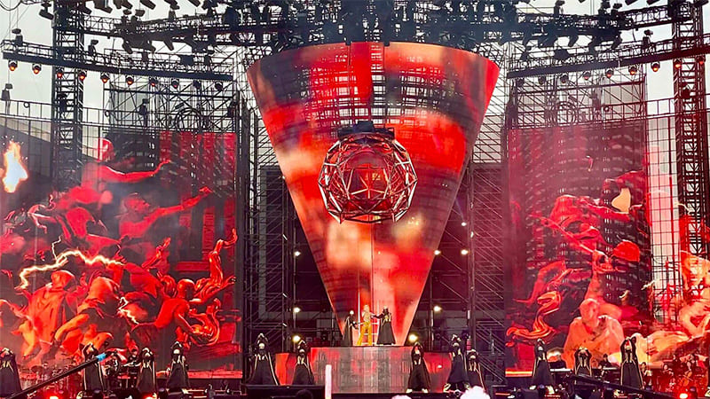 Elevate Your Event with Milestrong's Innovative Transparent LED Display STR Series for Rental & Staging