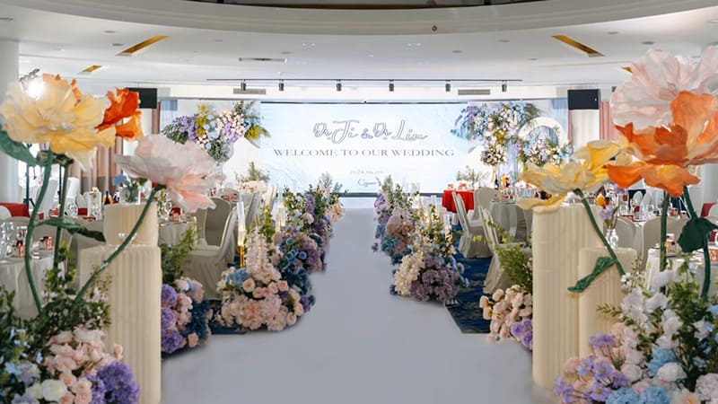 Milestrong Rental & Staging LED Displays: Creating a Dreamy Atmosphere for Weddings 