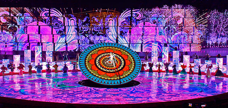 Milestrong's Round LED Display for Rental & Staging: A Versatile Solution for Dynamic Events