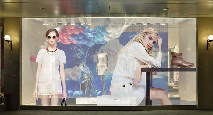 Revolutionizing Window Advertizing with Milestrong's Transparent Crystal LED Film Screen