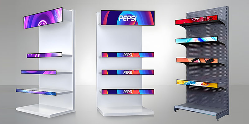 Creative and Customized Can-Shaped LED Display & Shelf LED Display by Milestrong for Retail Visual Excellence