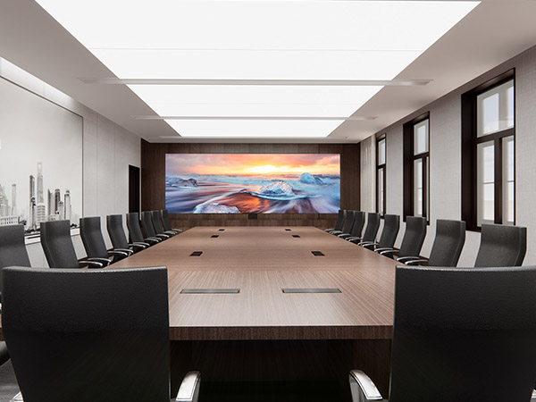 Milestrong High-Definition COB LED Display for High-End Conference Rooms with MCO