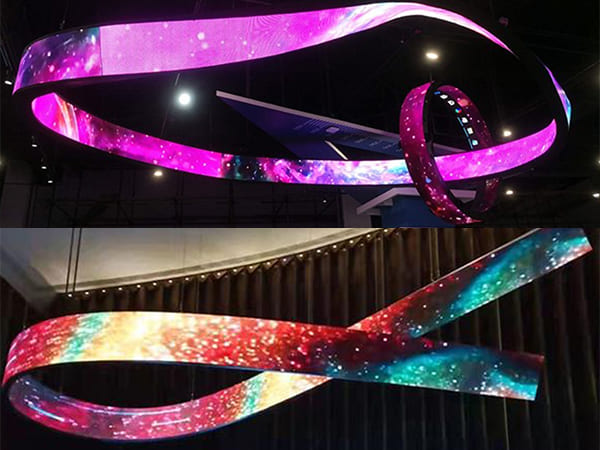 Milestrong's Ribbon LED Display: Forming Imagination through a Flexible and Respo