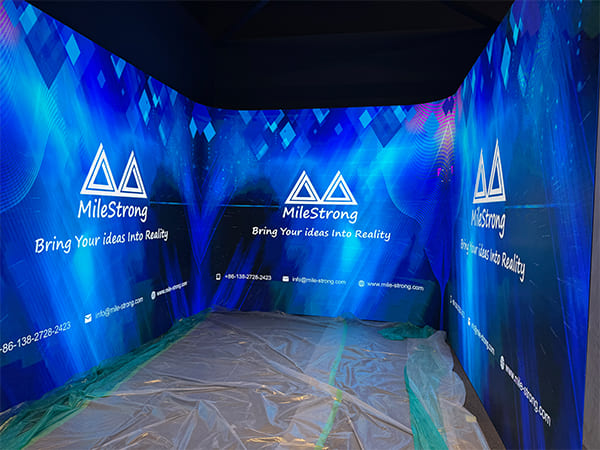 Milestrong's Immersive Three-Sided LED Display with Flexible P1.86 SF Series Shines at the Expo 2025 Osaka, Kansai, Japan