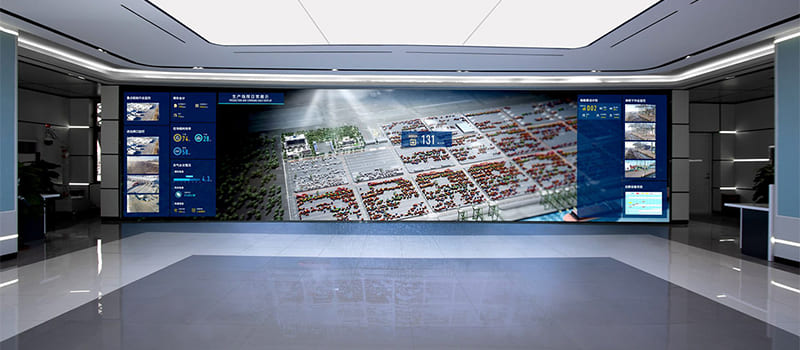 Milestrong's Ultra High-Definition COB LED Display with High Refresh Rate for Enterprise Showrooms