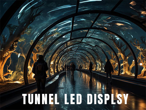 Milestrong Indoor Tunnel LED Display: Constructing Immersive Experiences Using th
