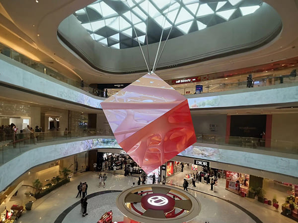 A Versatile Visual Wonder: The Magic Cube LED Display from MileStrong for Both In