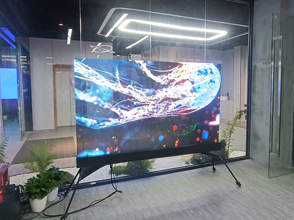 MileStrong Transparent Holographic LED Screen All-in-One System: Unrivaled Mobility and Innovation