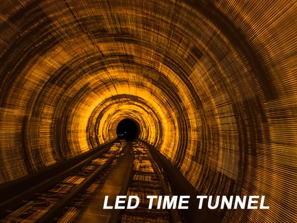 Step into the Future: Creating an Immersive LED Time Tunnel with Flexible Screens
