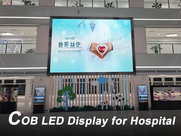 Enhancing Hospital Communication and Efficiency with COB LED Display Solutions fr