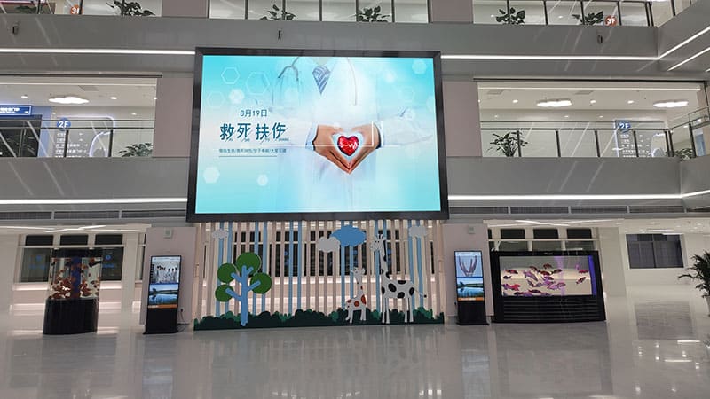 Enhancing Hospital Communication and Efficiency with COB LED Display Solutions from MileStrong