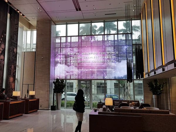 MileStrong Transparent LED Display STB Series for Fixed Insta