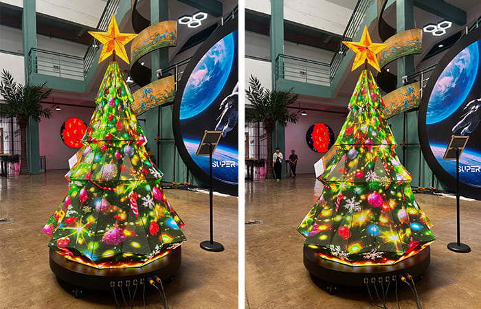 Flexibility, Creativity, and Convenience Come Together With MileStrong's Unique Christmas Tree LED Display