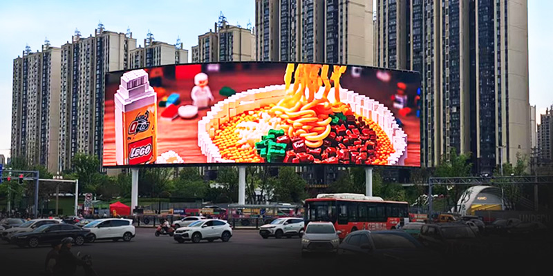 Captivating City Corners with the P6.25 SL Series Outdoor LED Display