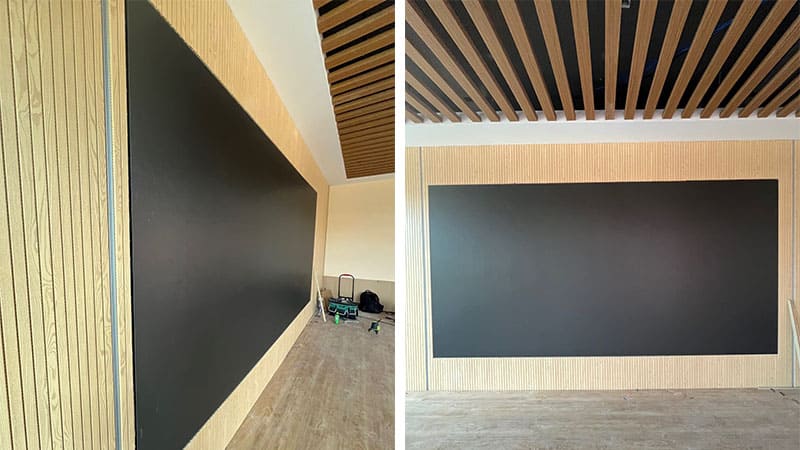 Seamless Visual Perfection with the MCOB Series: Unlimited Embedded Installation COB LED Screen in 16:9 Ratio