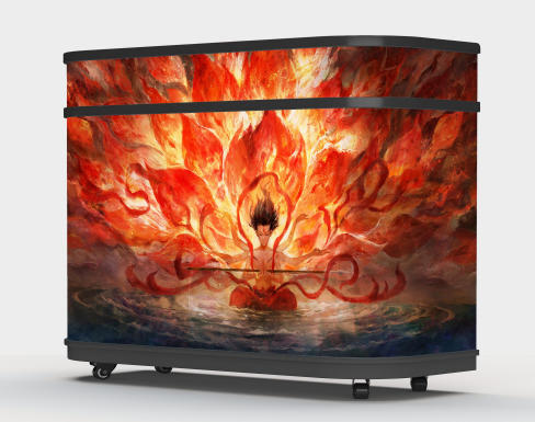 The Commercial Value and Application Scenarios of the Front Desk Screen