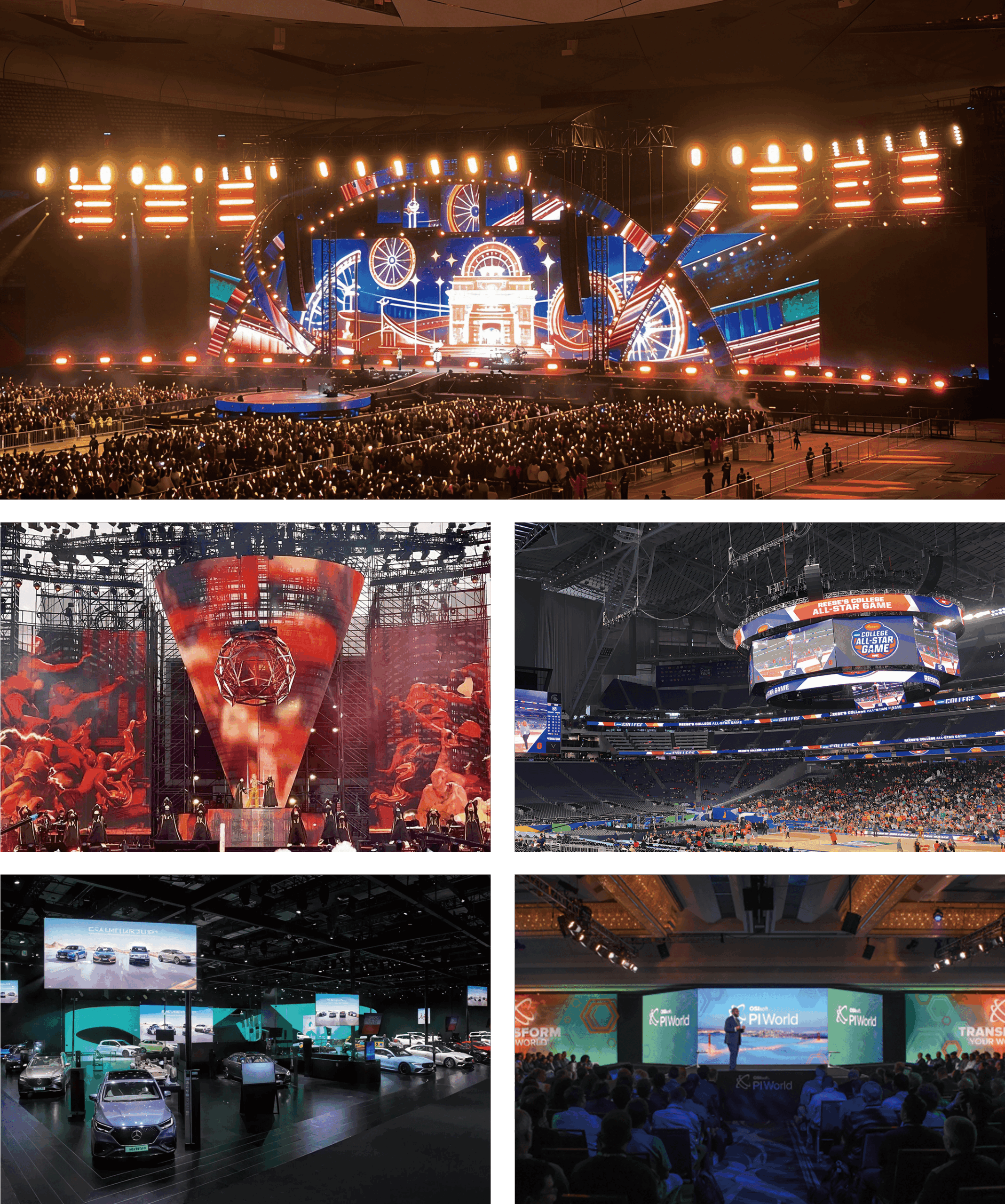 Rental & Staging LED Display Solution - MileStrong