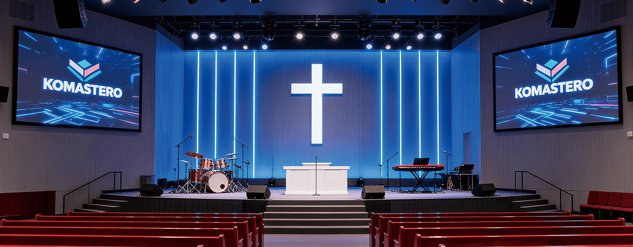 Church LED Display Solution - MileStrong
