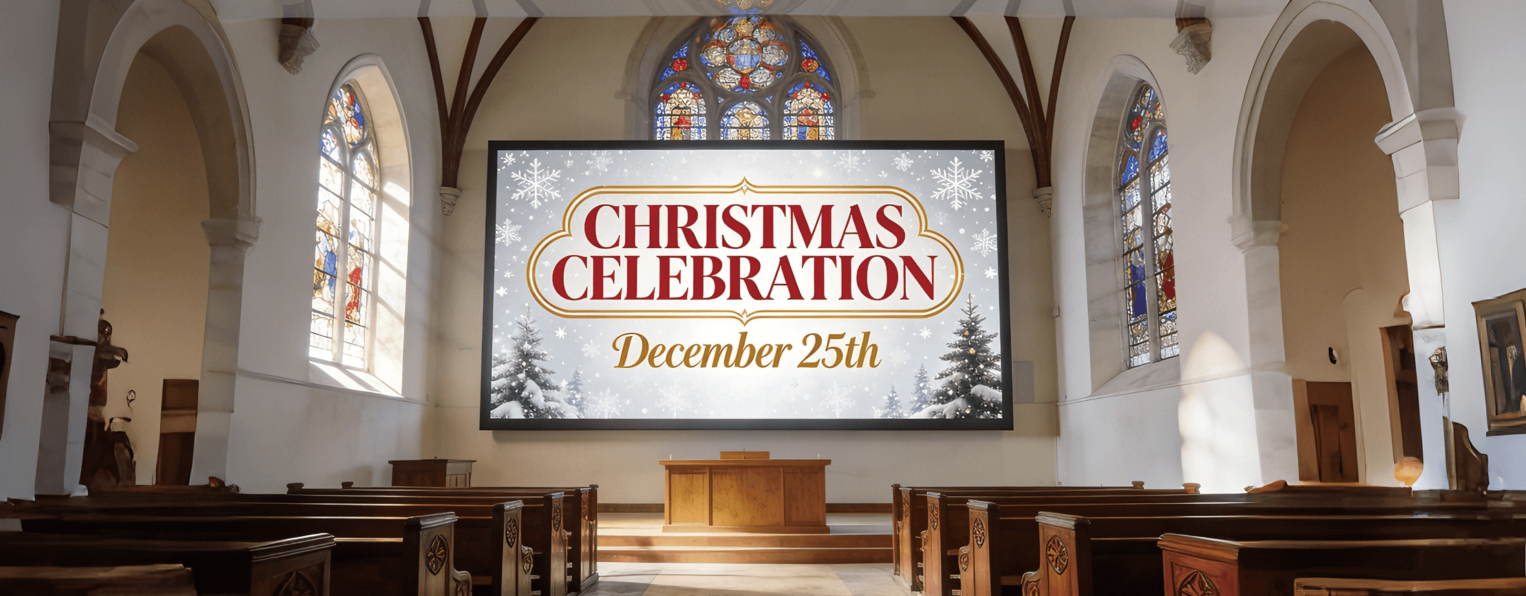 Church LED Display Solution - MileStrong