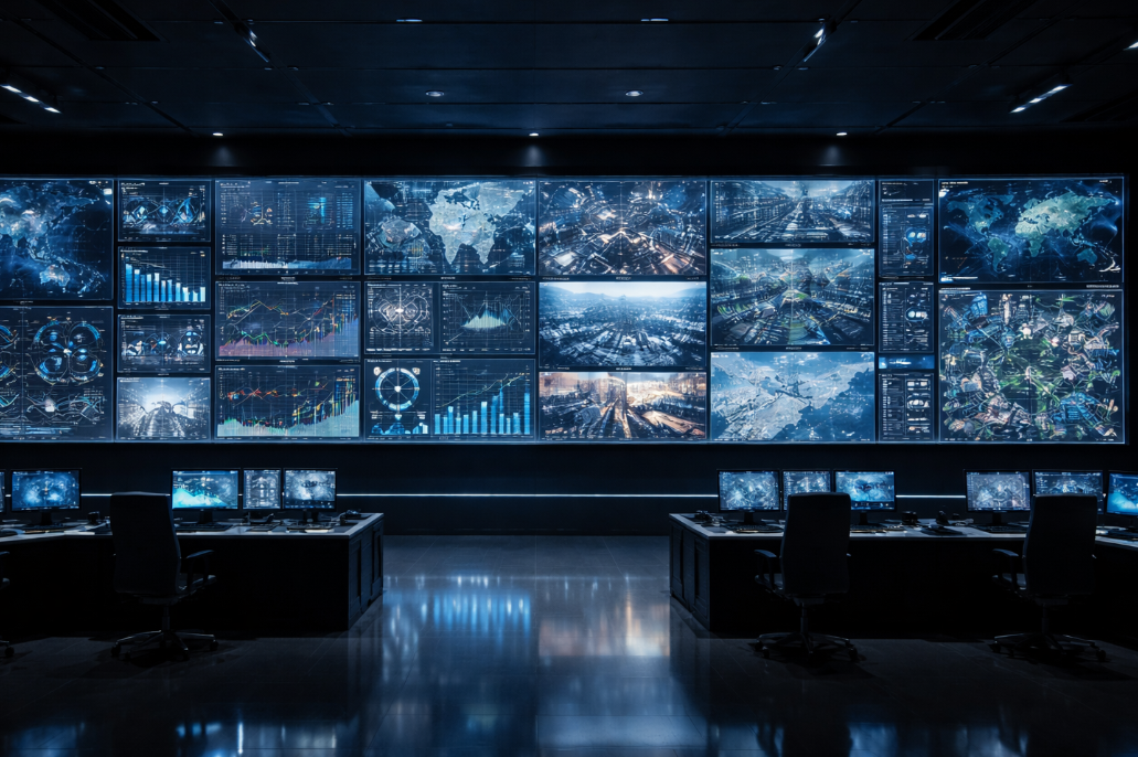 4K Ultra HD LED Video Wall: Control Room Display System Configuration List