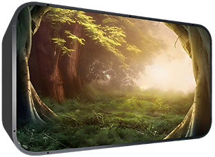 Seamless LED solution for fully immersive visual environments