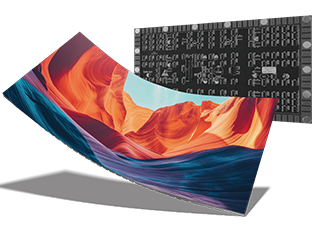 Flexible LED modules for creative and customized display