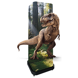 Naked Eye 3D LED Poster Screen