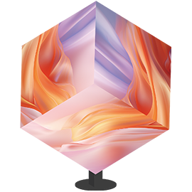 Magic Cube LED Display