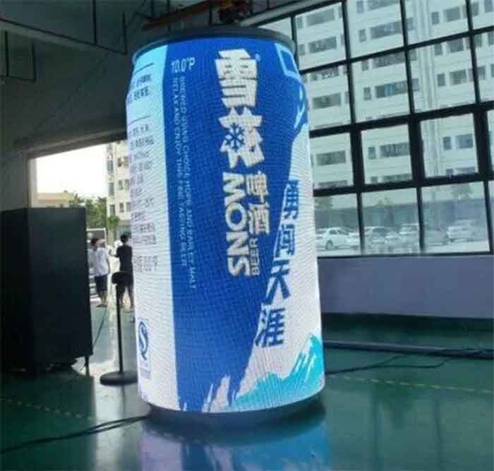 Pop Can LED Display: A Creative 360° Digital Advertising Solution