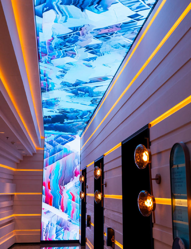 LED Displays of Elevators in Different Scenarios
