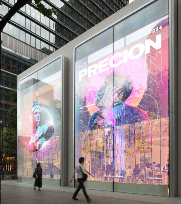 Enhancing Brand Visibility: Transparent LED Displays Create a Visual Focal Point in Retail Spaces