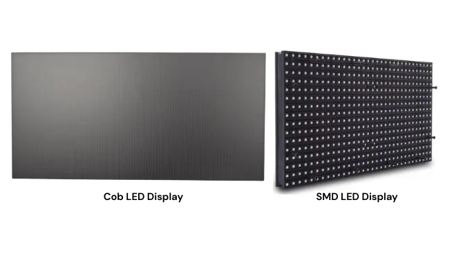 cob vs smd led packaging technology 