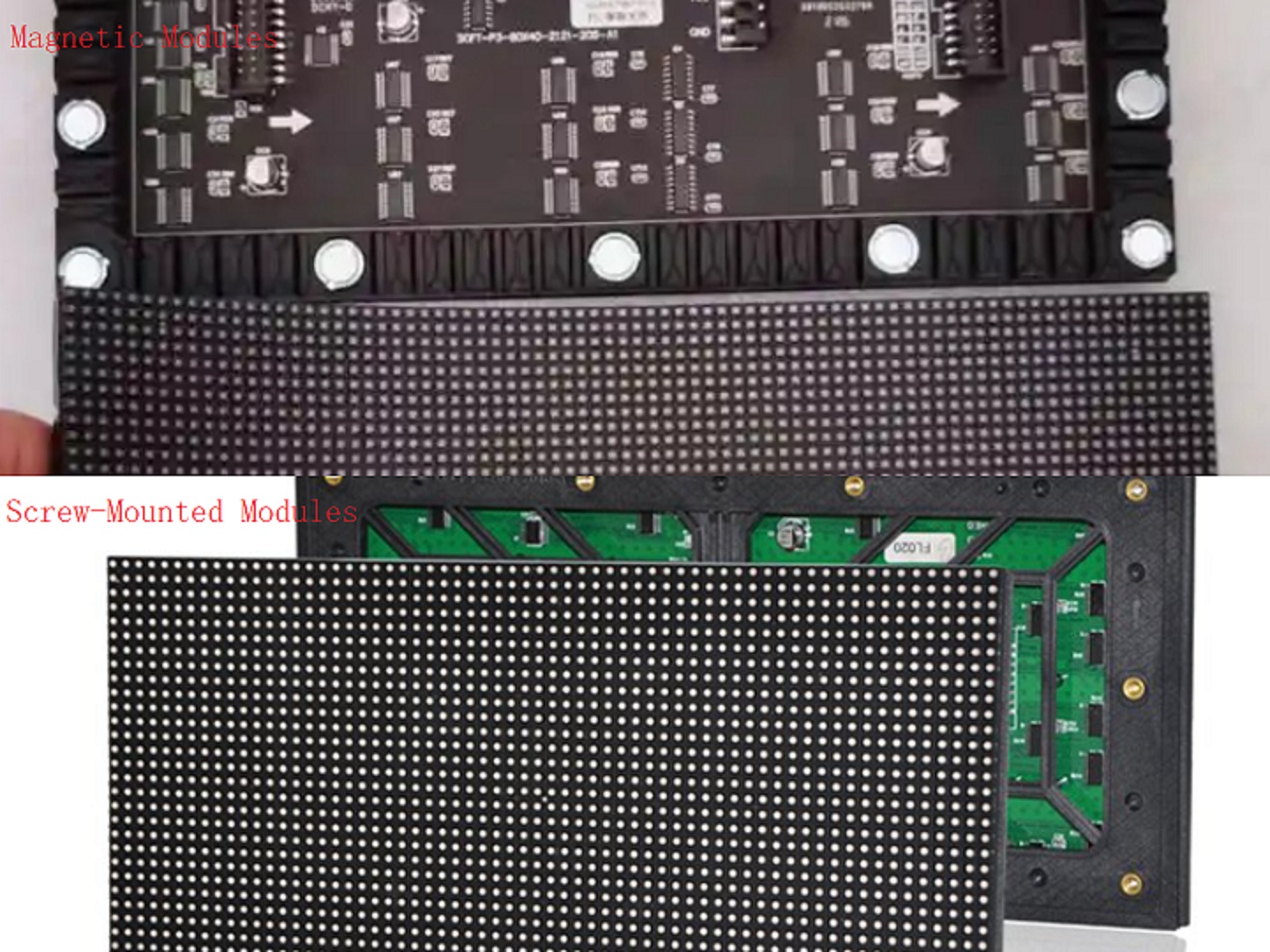 Magnetic vs. Screw-Mounted Modules: How Do They Differ in LED Display Maintenance?