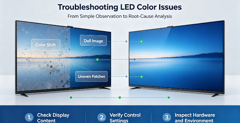 How to Fix Color Distortion on an LED Display: A Step-by-Step Guide