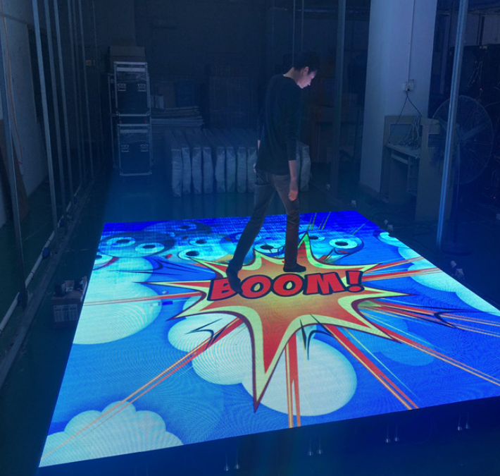 What Interactions Can LED Floor Tiles Achieve,and their Application Advantages?