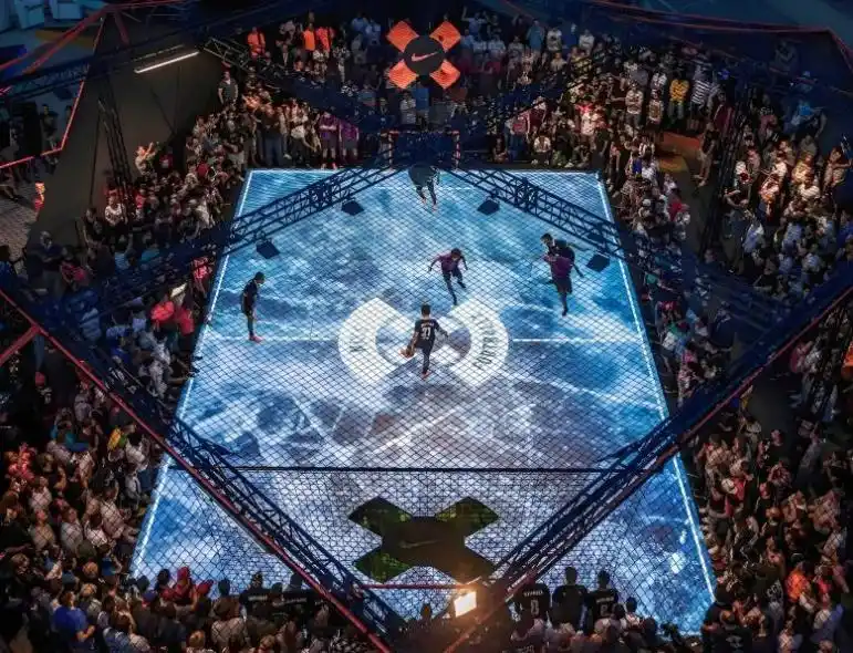 How do Floor Tile LED Displays Achieve Interaction?