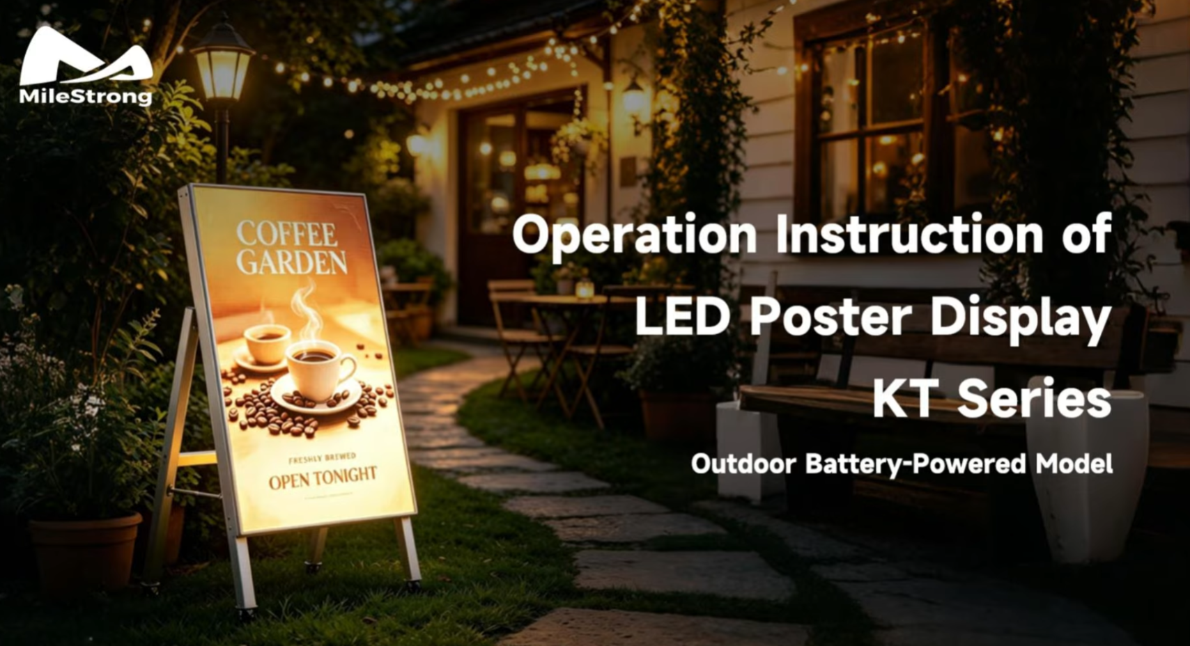 Attracting Crowd-Pleasing Key Tool: Outdoor LED Poster Display